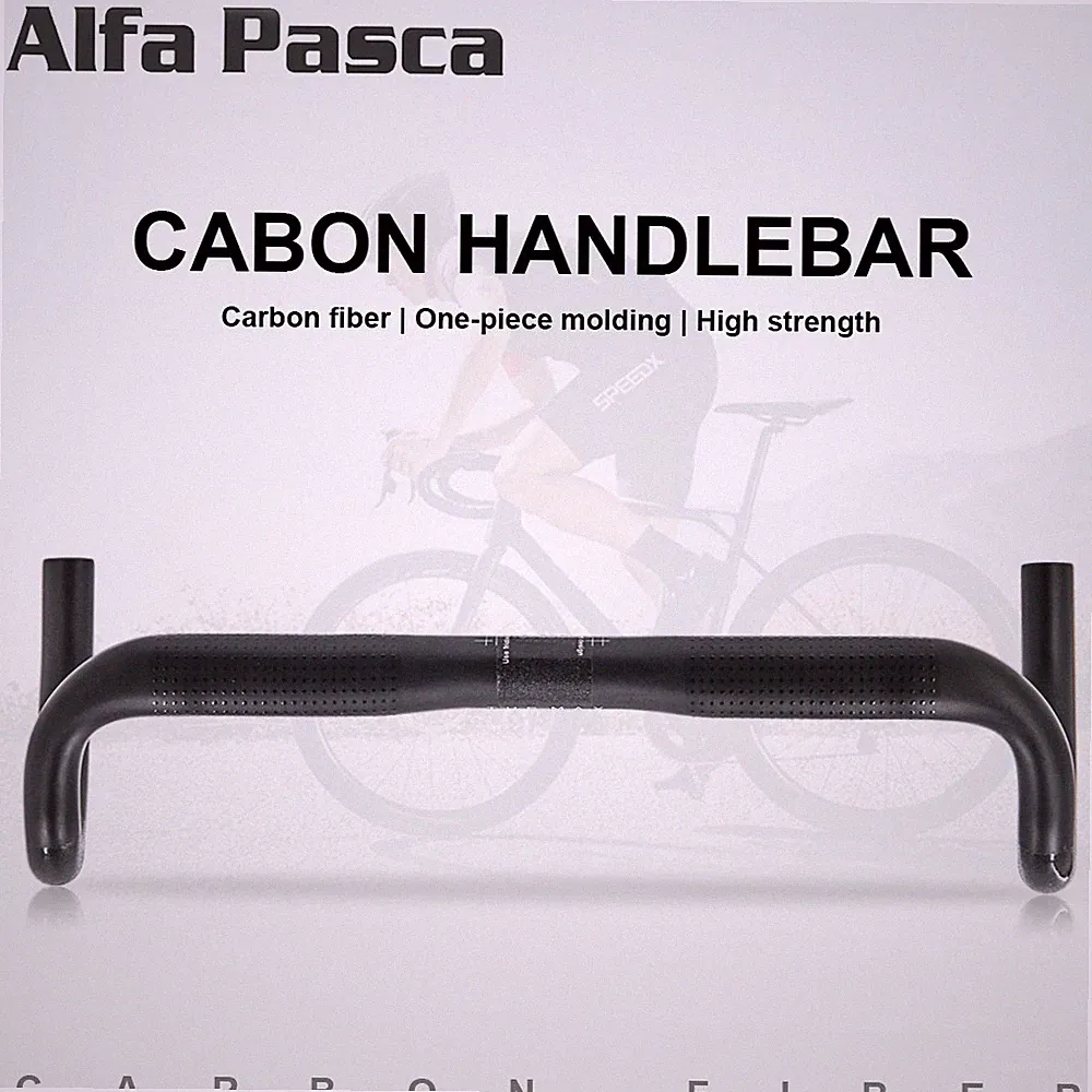 Carbon Handlebars for Road Bike Gravel Bicycle Drop Handle Bars 31.8 380 400 420